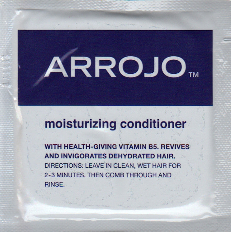(10 Pack) ARROJO Moisturizing Conditioner with health-giving vitamin B5 Revives and invigorates dehydrated hair