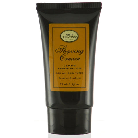 The Art of Shaving Lemon Essential Oil Shaving Cream 2.5 oz