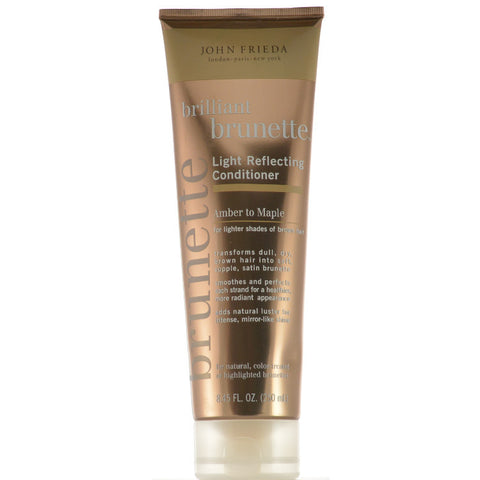 John Frieda Brilliant Brunette Light Reflecting Conditioner Amber to Maple 8.45 oz