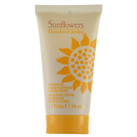 (3 Pack) Sunflowers by Elizabeth Arden Hydrating Cream Cleanser for the Body 1.7 oz