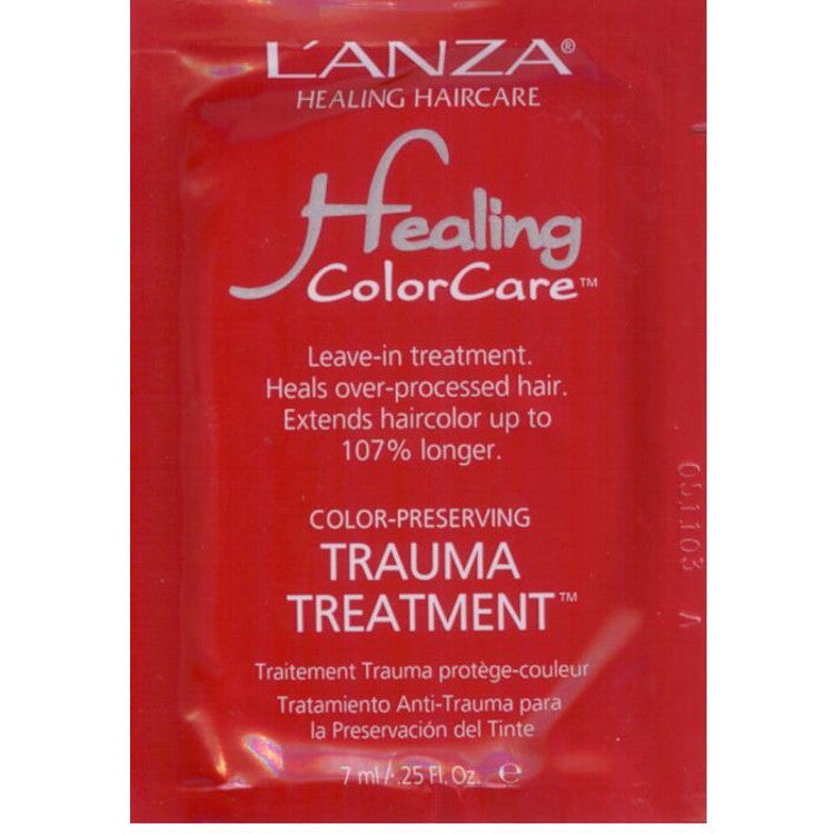 (10 Pack)  Lanza Healing Haircare Color-Preserving Trauma Treatment Samples