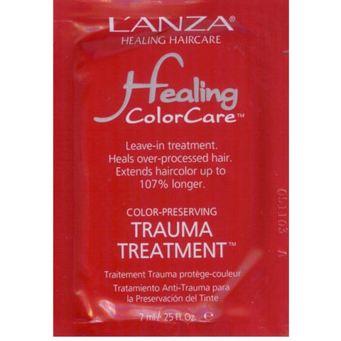 (10 Pack)  Lanza Healing Haircare Color-Preserving Trauma Treatment Samples