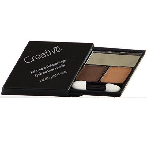 Creative Polvo para Delinear Cejas Eyebrow Liner Powder - Coffee