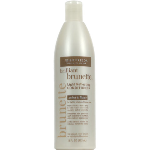 John Frieda Brilliant Brunette Light Reflecting Conditioner Amber to Maple