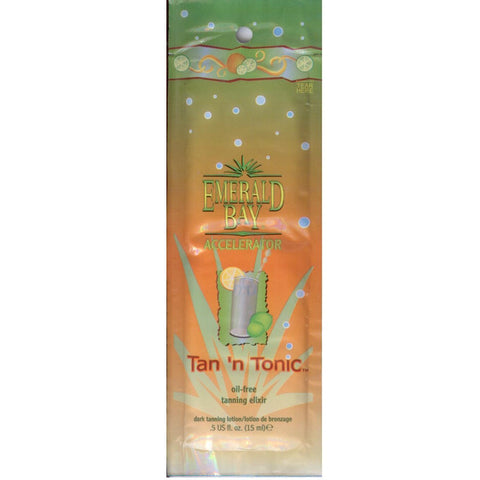 (10 Pack) Emerald Bay Accelerator Tan 'n TonicOil-Free Tanning Elixir Samples