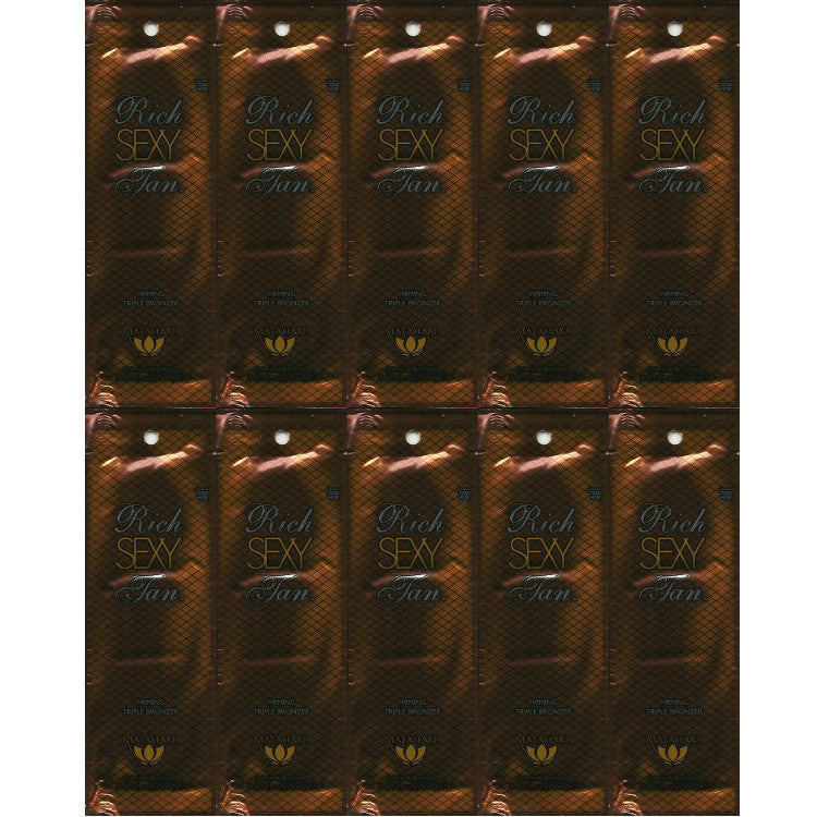 10 Pack Matahari Rich Sexy Tan Firming Triple Bronzer 0.5 fl oz