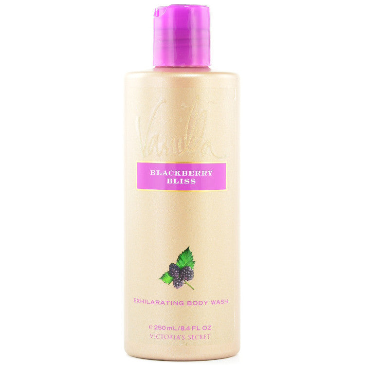 Victoria's Secret Garden Vanilla Blackberry Bliss Exhilarating Body Wash 8.4 oz