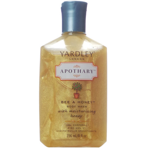 Yardley of London Apothary Bee A Honey Body Wash with Moisturizing Honey