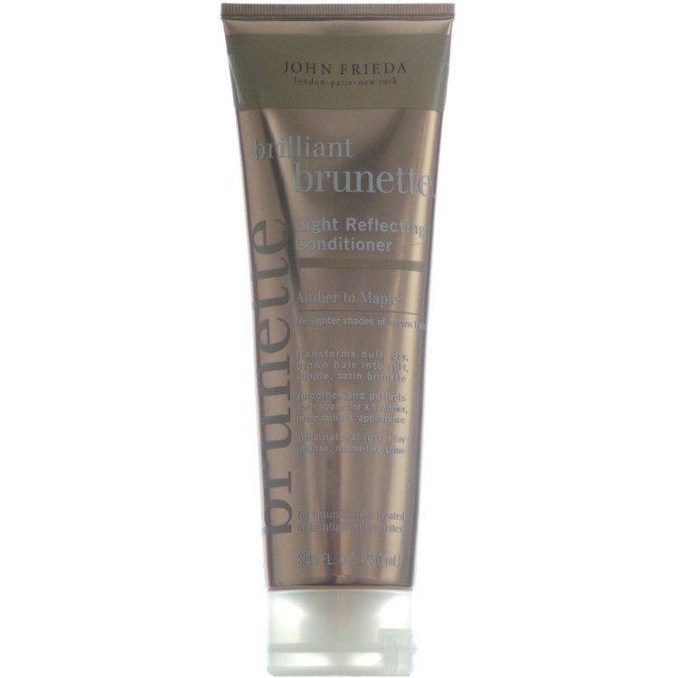 John Frieda Brilliant Brunette Light Reflecting Conditioner Amber to Maple