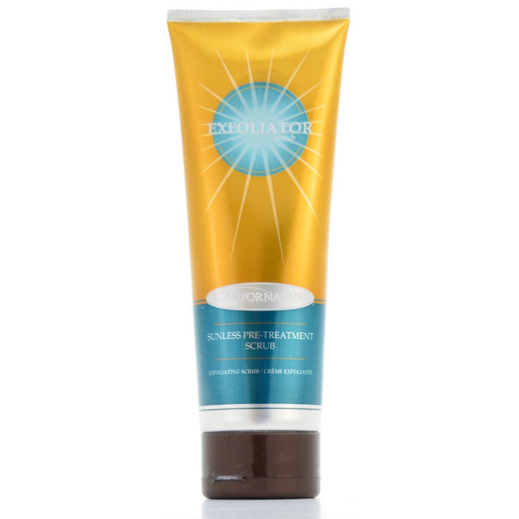 California Tan Exfoliator Sunless Pre-Treatment Scrub 8 oz