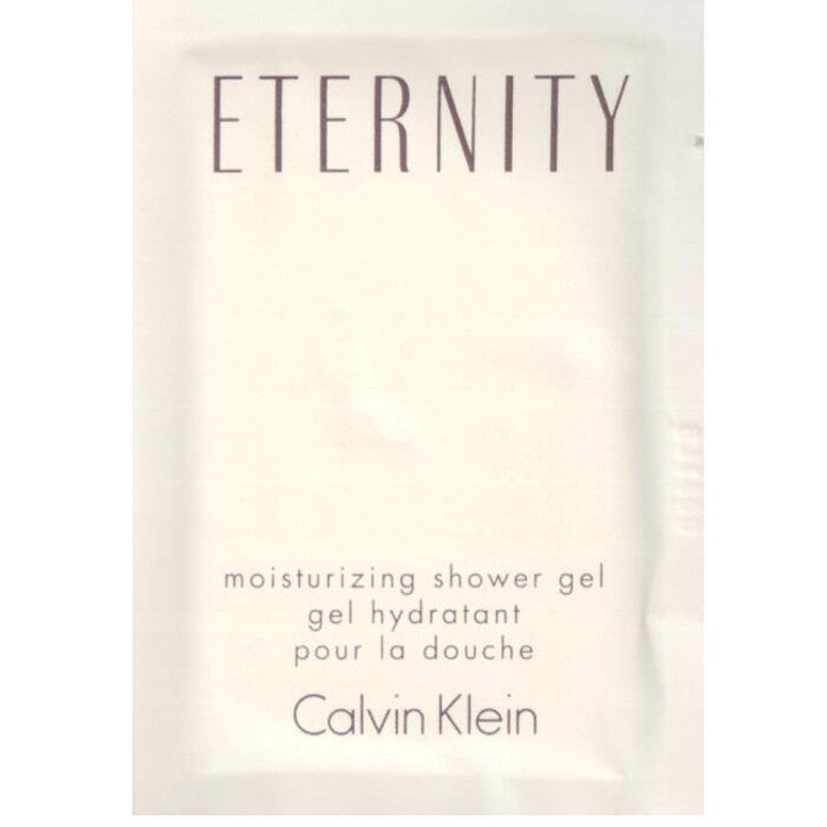 (10 Pack) Calvin Klein  Eternity  Moisturizing Shower Gel Sample Size Packets